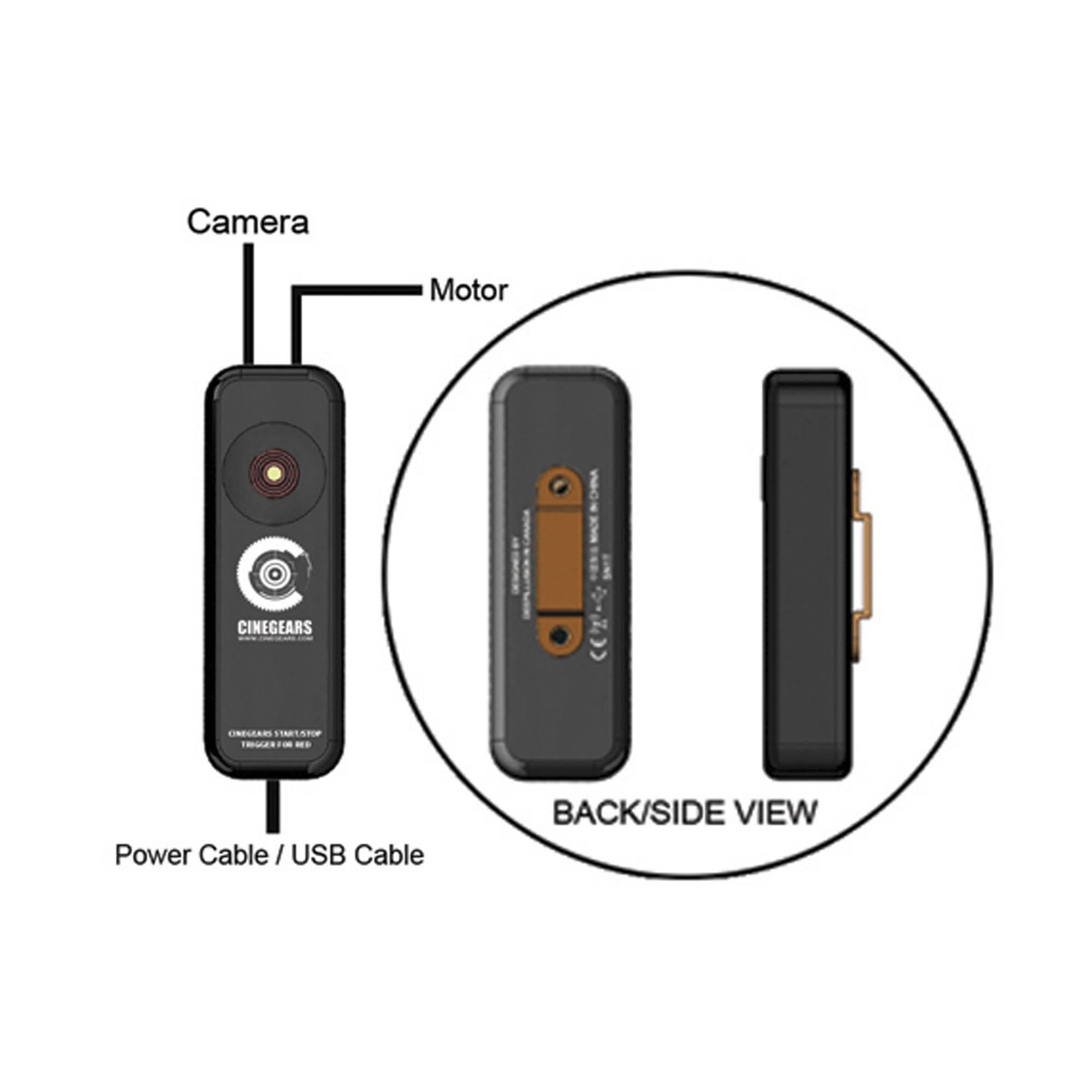 Cinegears Single Axis Record Trigger Kit For Red Epic DSMC1