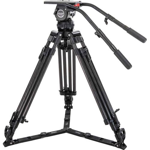 Secced Reach Plus 4 Kit with Two-Stage Carbon Fiber Tripod & Fluid Head