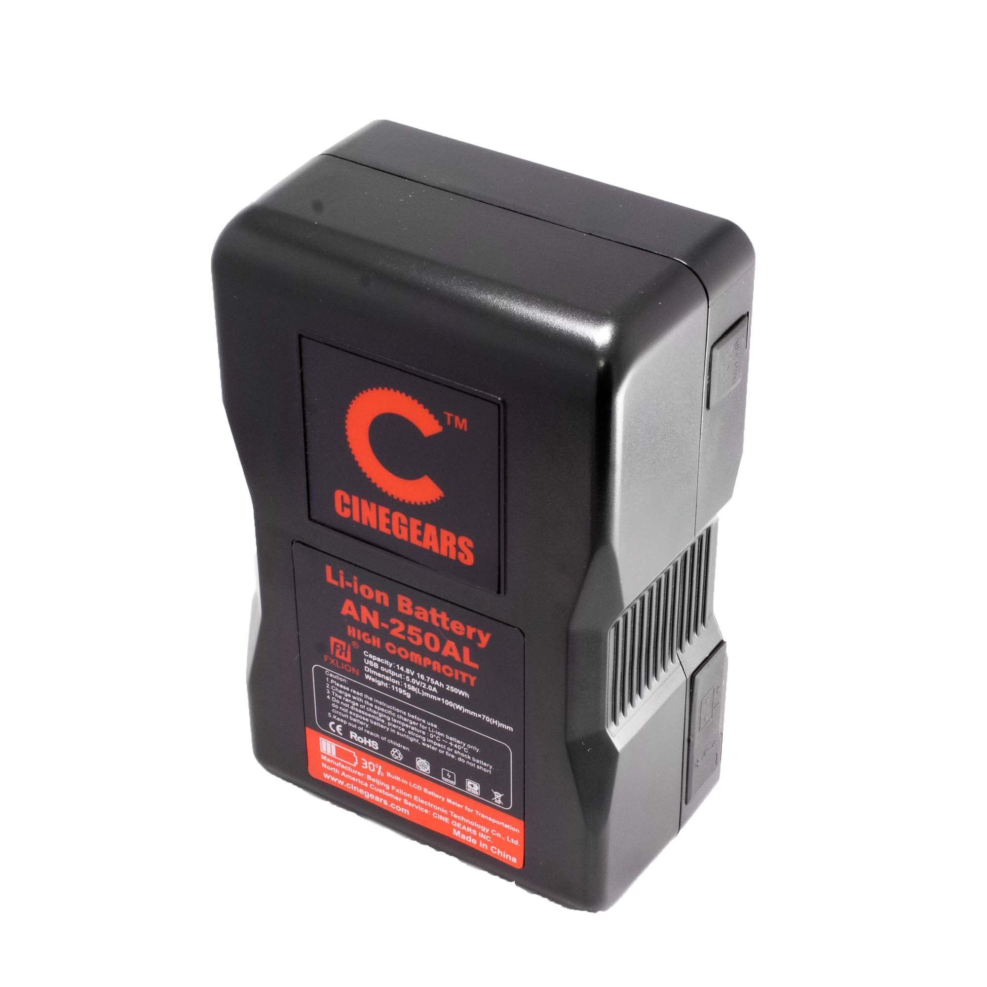CINEGEARS 250Wh High-Capacity Anton Bauer Battery