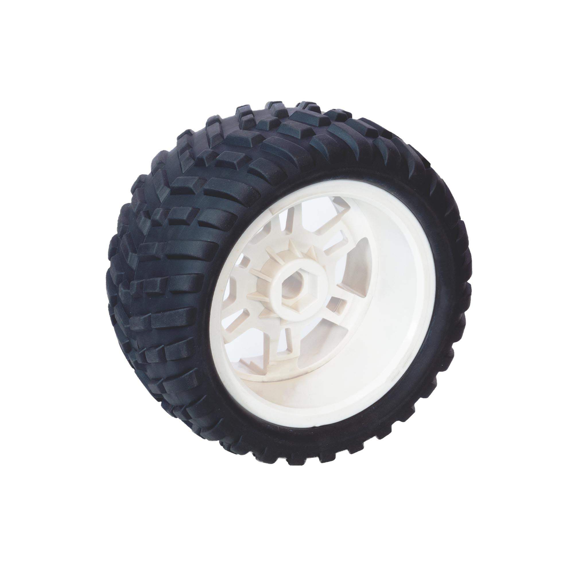 CINE RC Car Large Spare Tire Assembly - Tire and Rim 220 x 110mm