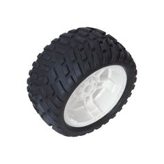 CINE RC Car Large Spare Tire Assembly - Tire and Rim 220 x 110mm