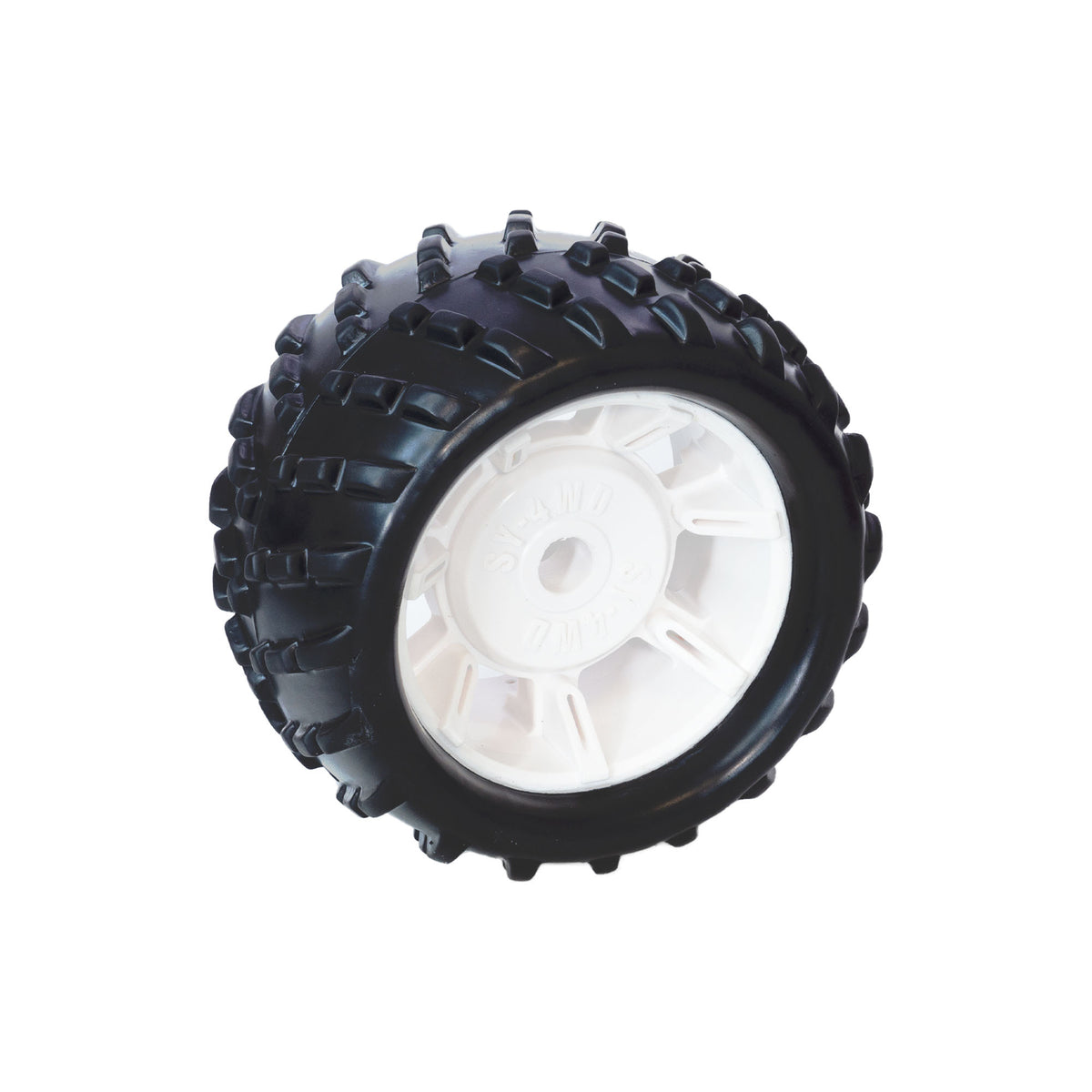 CINE RC Car Small Spare Tire Assembly - Tire and Rim 200 x 110mm