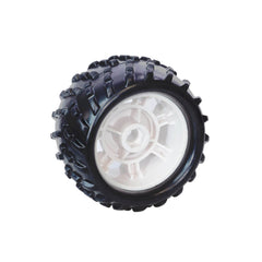 CINE RC Car Small Spare Tire Assembly - Tire and Rim 200 x 110mm